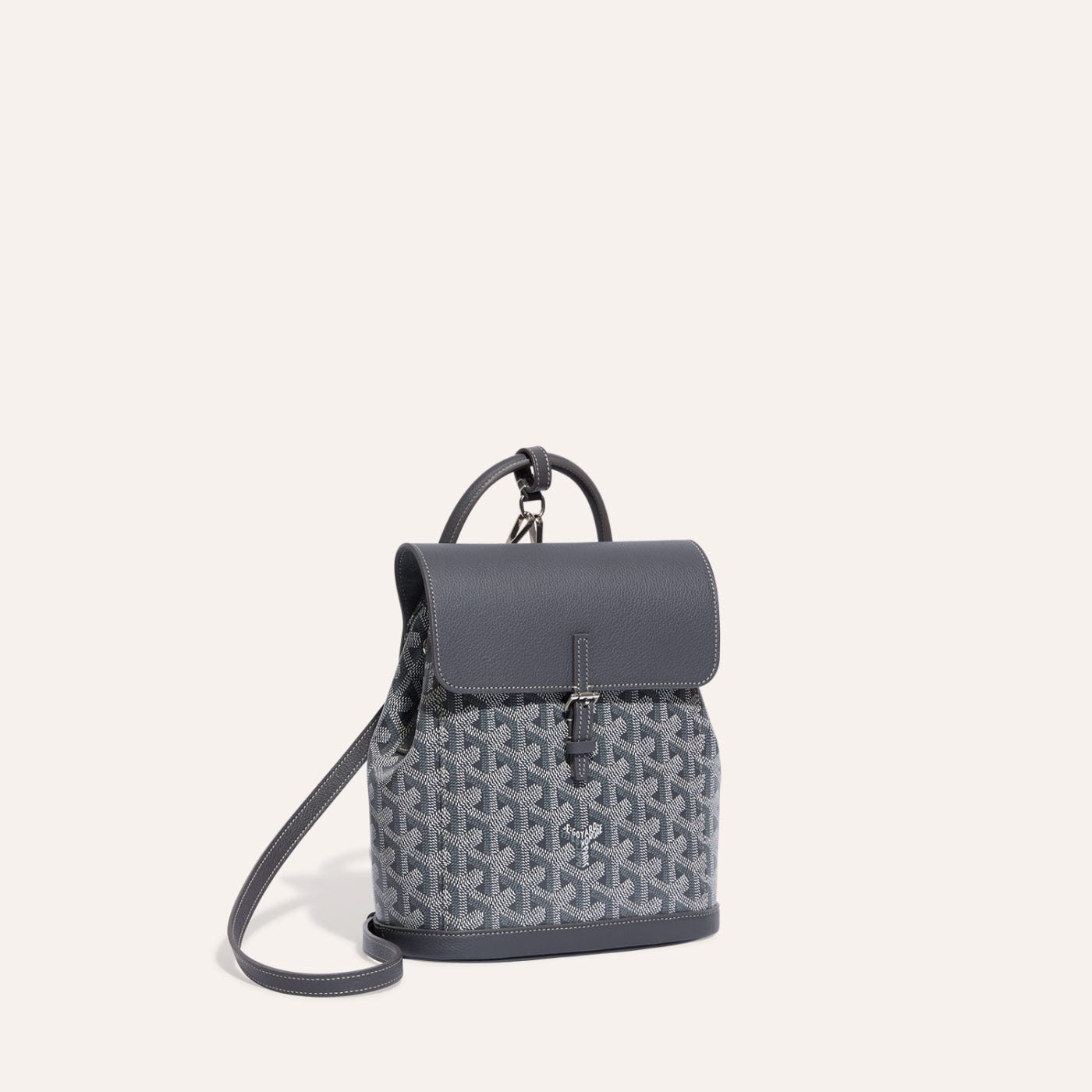 Goyard Alpin Mini Backpack Grey - Image 1
